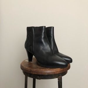 Genuine Leather Boots in Black by Ecco